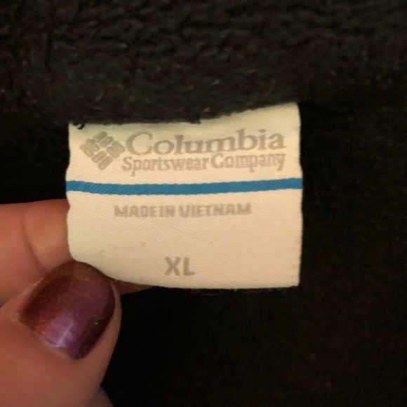 Women’s Black Columbia Fleece Jacket - Picture 4 of 6